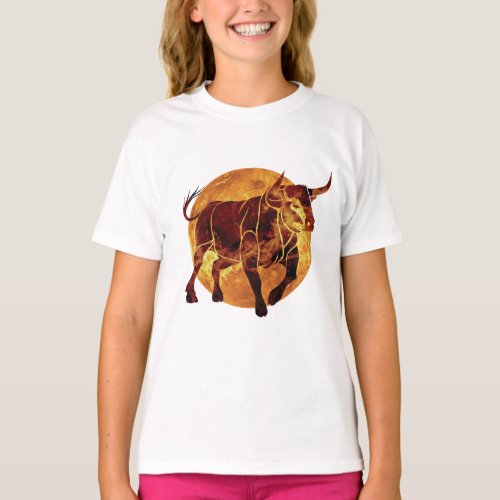 Taurus Zodiac Sign T_Shirt