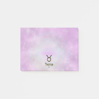 Taurus Zodiac Sign U Pick Color Post-it Notes