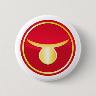 Taurus - Zodiac Signs Pinback Button