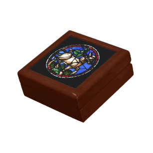 Taurus Zodiac Stained Glass Notre-Dame de Paris G1 Gift Box