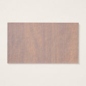 Taurus Zodiac Symbol in Mahogany Style print (Back)