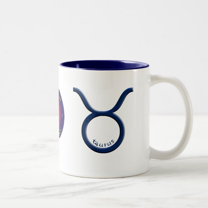 Taurus Zodiac Symbol Mug