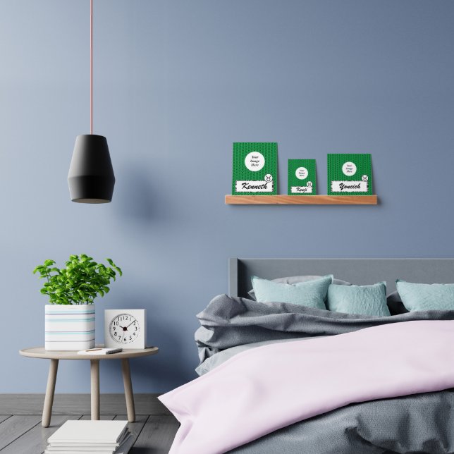 Taurus Zodiac Symbol Standard by Kenneth Yoncich Picture Ledge (Bedroom)