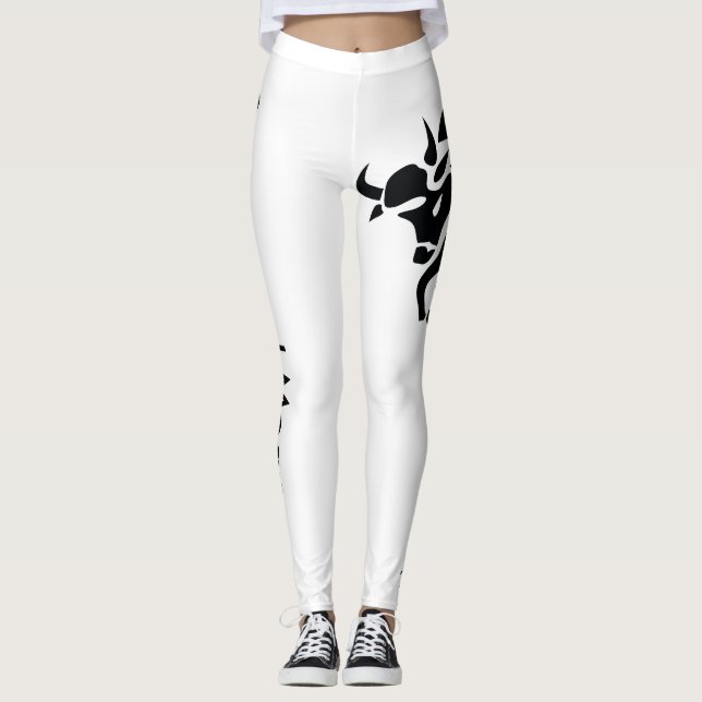 Taurus's Zodiac Leggings (Front)
