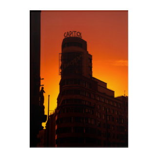 Taut canvas acrylic print