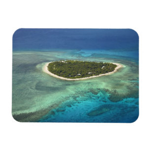 Tavarua Island and coral reef, Mamanuca Islands Magnet