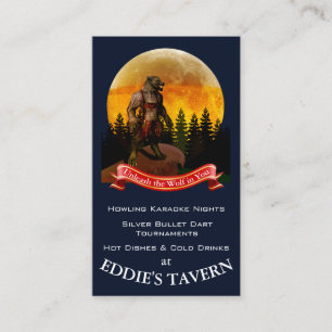 Tavern, Bar, Pub Business Card