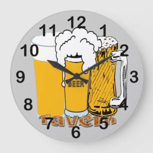 Tavern - Beer Round Wall Clock