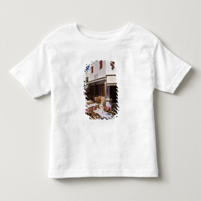 Taverna Nikos, Mykonos, Cyclades Islands, Greece Toddler T-shirt (Front)