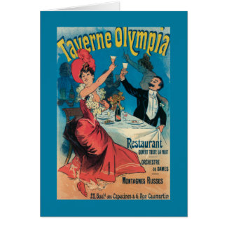Taverne Olympia Promotional Poster Cards