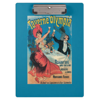 Taverne Olympia Promotional Poster Clipboard