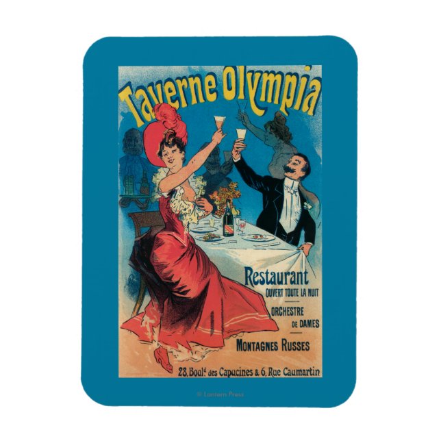 Taverne Olympia Promotional Poster Magnet (Vertical)