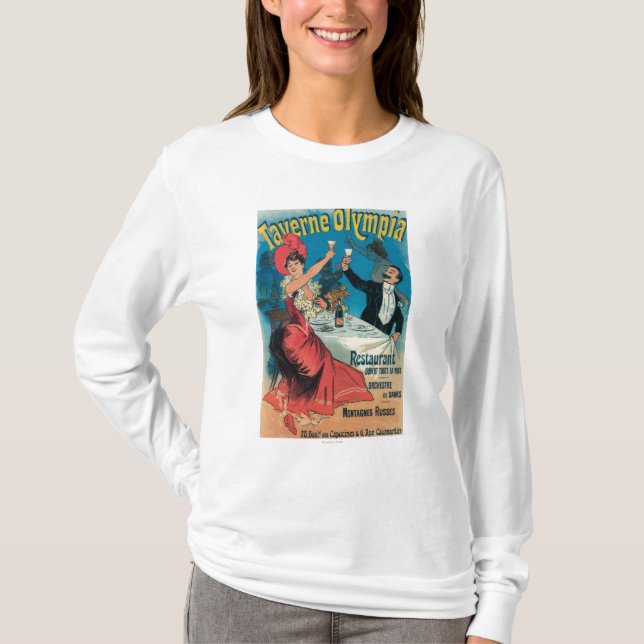 Taverne Olympia Promotional Poster T-Shirt (Front)