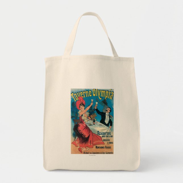 Taverne Olympia Promotional Poster Tote Bag (Front)