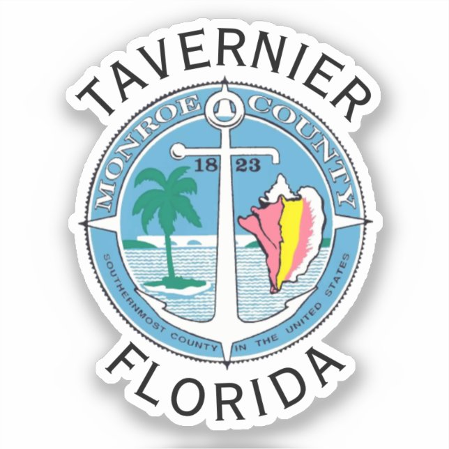 Tavernier - Florida Keys Sticker (Front)