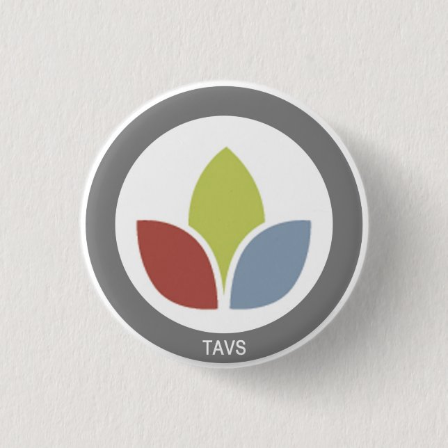 TAVS Pin Campaign, Button (Front)