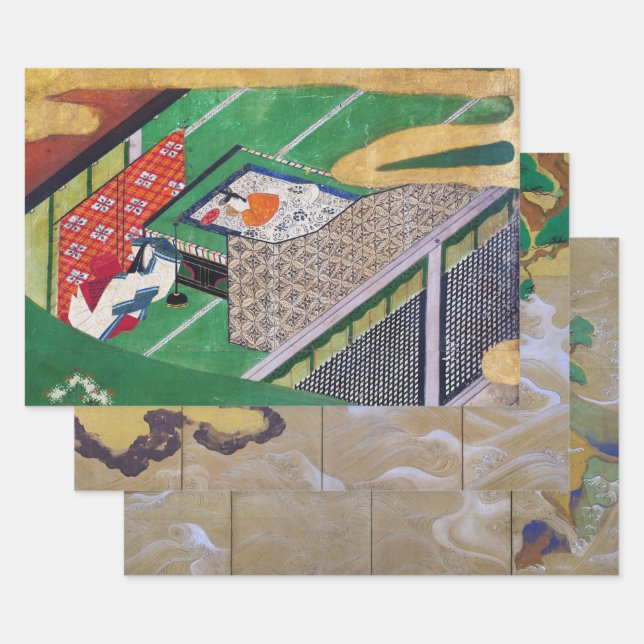Tawaraya Sotatsu Wrapping Paper Sheets (Set)