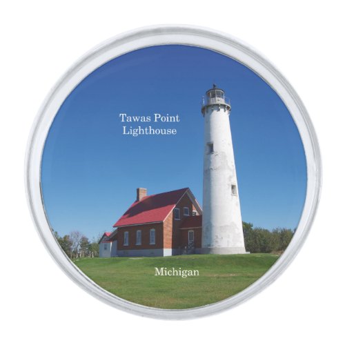Tawas Point Lighthouse lapel pin