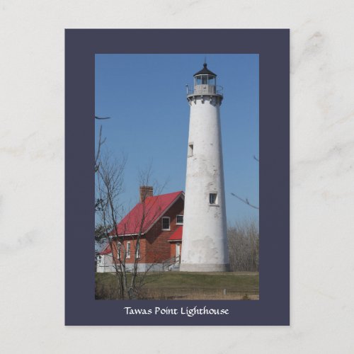 Tawas Point Lighthouse postcard