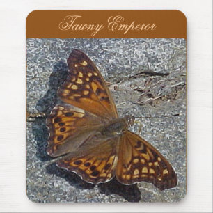 Tawny Emperor Butterfly Mousepad