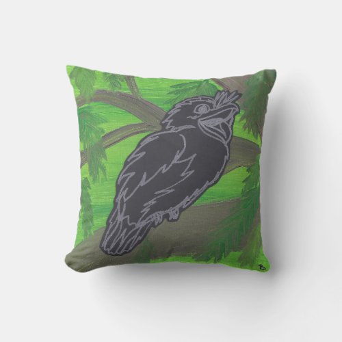 Tawny Frogmouth TWIS Pillow