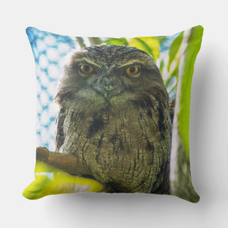 Tawny is No Owl Throw Pillow