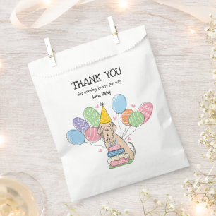 Tawny Neapolitan Mastiff Dog Favor Bag