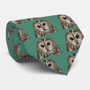 Tawny Owl Neck Tie