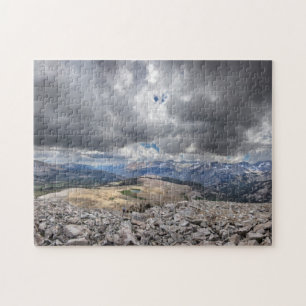 Tawny Point Panorama - John Muir Trail Jigsaw Puzzle