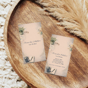 Tax Accountant Office Branding Business Card