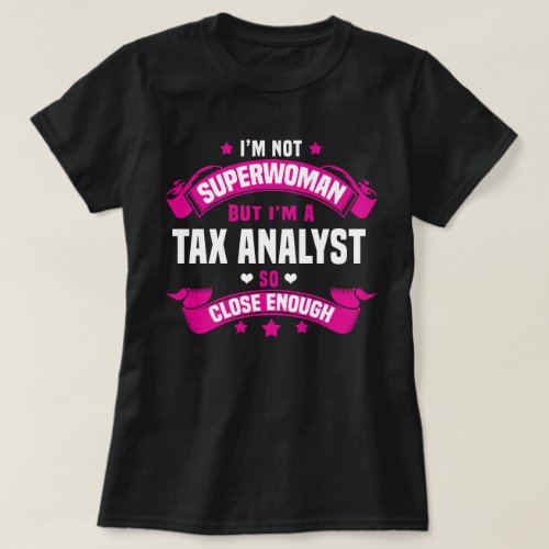 Tax Analyst T_Shirt