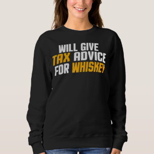 Tax Consultant Cpa Will Give Tax Advice For Whi Sweatshirt