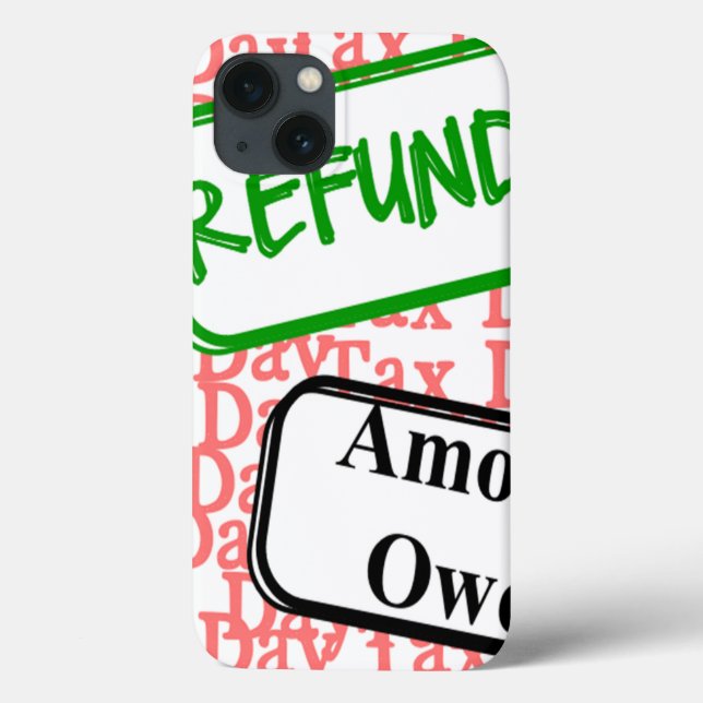 Tax Day Again?  Case-Mate iPhone Case (Back)