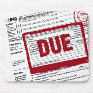 Tax Day Mouse Pad