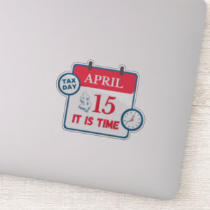 Tax day stickers