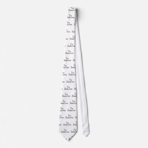 Tax Deduction Tie