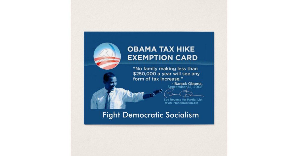 Tax Exempt Card | Zazzle