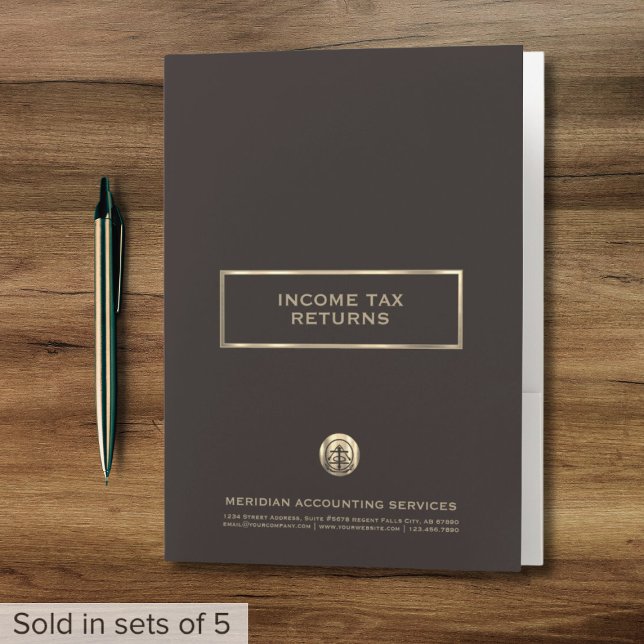 Tax Folders with Pockets for Accountants and CPAs (Creator Uploaded)