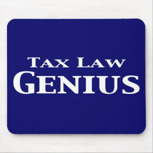 Tax Law Genius Gifts Mouse Pad