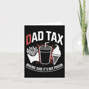 Tax Making Sure It's Not Poison 10  Card