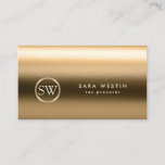 Tax Preparer Financial Services Gold Texture Business Card at Zazzle