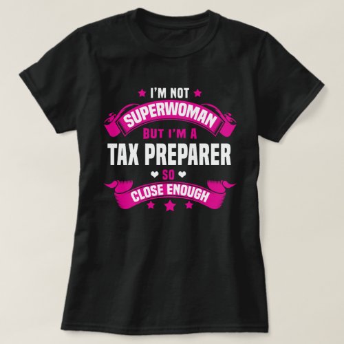 Tax Preparer T_Shirt