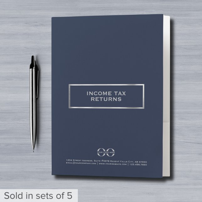 Tax Return Folders with Pockets (Creator Uploaded)