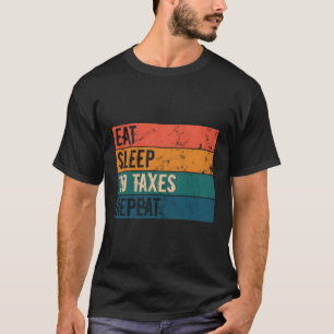 Tax Season Financial Accountancy Balance Sheet Acc T-Shirt