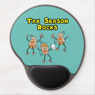 Tax Season Rocks Gel Mouse Pad