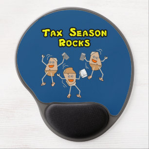 Tax Season Rocks Gel Mouse Pad