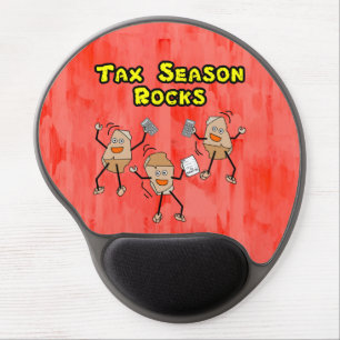Tax Season Rocks Gel Mouse Pad