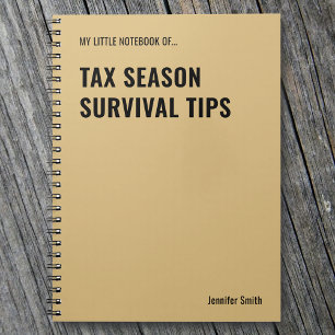 Tax Season Survival Tips CPA Notebook
