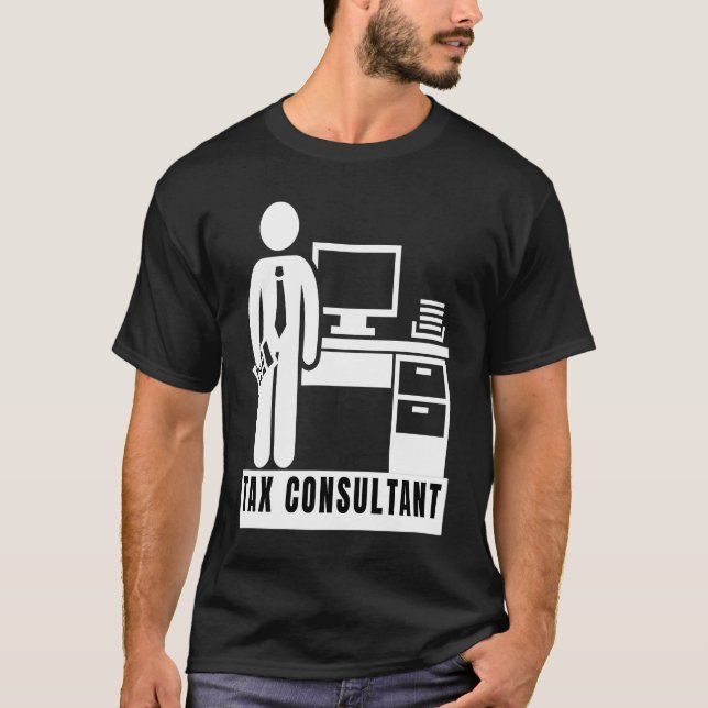 Tax Season  Tax Survivor  Tax Consultant T-Shirt (Front)