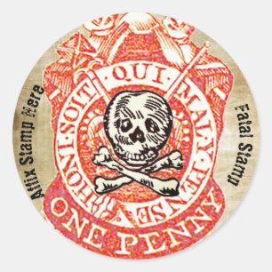 Tax Stamp/Fatal Stamp stickers